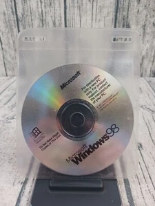 Microsoft Windows 98 (Microsoft, 1998, CD-ROM) No Key Included - Pre-Owned - Picture 1 of 2