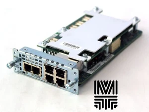 Cisco NIM-2FXS/4FXOP 2-Port FXS/FXS-E/DID & 4-Port FXO Network Interface Module - Picture 1 of 3