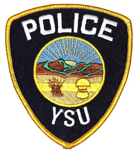 YOUNGSTOWN STATE UNIVERSITY - YSU - OHIO OH SCHULE CAMPUS Polizei Patch  - Bild 1 von 1
