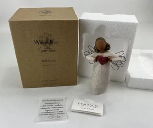 Willow Tree WITH LOVE You are Loved Angel with Heart New w Box 2006 - Picture 1 of 11