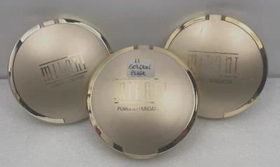 (3) MILANI EVEN TOUCH Powder Foundation - 11 Golden Beige **SOLD AS-IS - Image 1 of 4