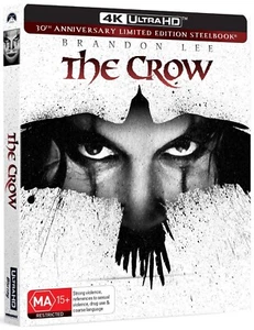 THE CROW 4K ULTRA HD LIMITED EDITION STEELBOOK REGION FREE - Picture 1 of 4