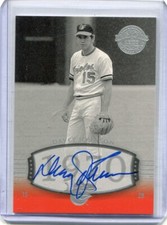 2004 Upper Deck Legends - DAVEY JOHNSON - Timeless Teams Autograph - ORIOLES