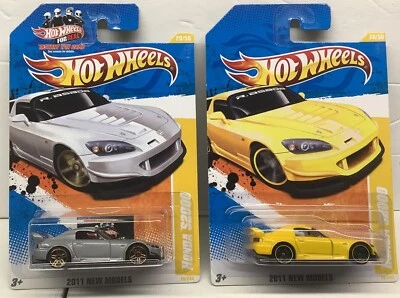 2011 Hot Wheels Lot Of 2 New Models Honda S2000 - Image 1 of 2