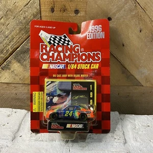 Racing Champions 1996 Edition Jeff Gordon Nascar Diecast 1/64 #24 Dupont  - Picture 1 of 5