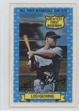 1972 Kellogg's 3-D All-Time Baseball Greats Lou Gehrig #13 HOF
