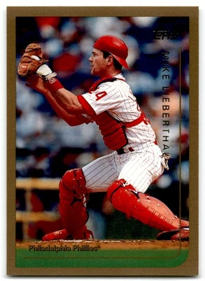 1999 Topps Mike Lieberthal Philadelphia Phillies #159 - Image 1 of 2
