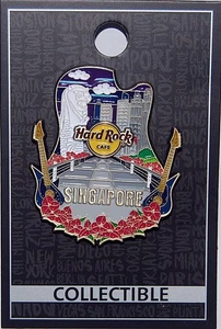 Hard Rock Cafe SINGAPORE Year 2024 City Icon Pin - Picture 1 of 2
