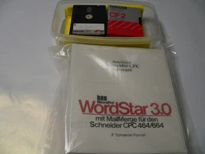 Markt & Technik WordStar 3.0/MailMerge Handbuch - m i t - Software auf 3"/Zoll - Zdjęcie 1 z 11