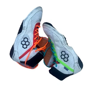 Rudis Alpha 2.0 Clash Wrestling Schuhe US Herren 8,5| EU 41 Mismatch Weiß Schwarz - Bild 1 von 6