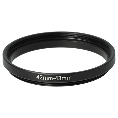 VHBW Step Up Ring Adapter 42mm auf 43mm Kamera Objektive Universal