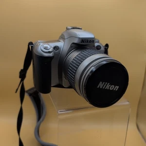 N55 Nikon SLR 35mm Film Camera w/ AF Nikkor 28-80mm Lens Strap *USED* - Picture 1 of 11