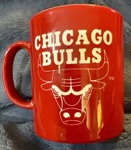 NBA Vintage 90s Chicago Bulls Team Ceramic Coffee Mug Officially Licensed By NBA - Bild 1 von 6