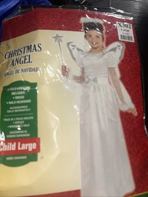 Halloween Navidad Ángel Niño Disfraz Niño Talla Grande Foto 1 de 4
