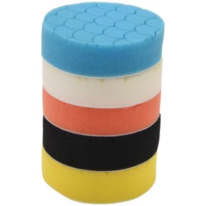 5Pcs 4 Inch Polishing Pads Buffing Sponge Pads Kit for Car Buffer Polisher4191 - Picture 1 of 8