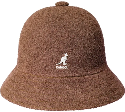 Sombrero de cubo informal Kangol Bermuda caoba Foto 1 de 4
