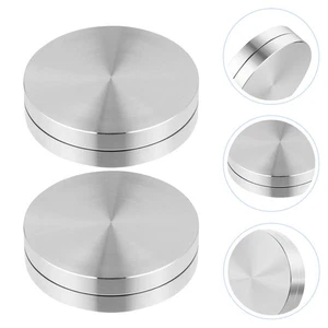 2 Pcs Baking Cake Non-slip Turntable Rotating Stand for Decorating - Picture 1 of 12