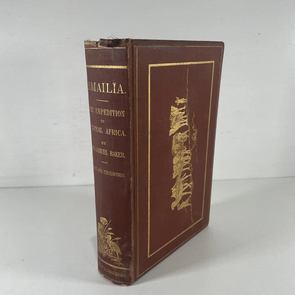 1875 Ismailia, Expedition to Central Africa Suppression of Slave Trade by Baker Foto 1 de 4