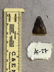 Authentische Obsidian Pfeilspitze Nordwesten/Südwesten/Südkalifornien Nachlassfund A5-27 - Bild 1 von 2