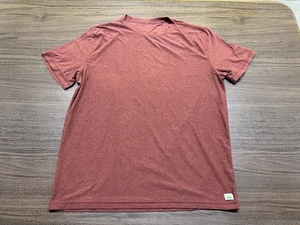 Vuori Men's Burnt Orange Strato Tech Tee Men's T-Shirt - Large - Picture 1 of 4