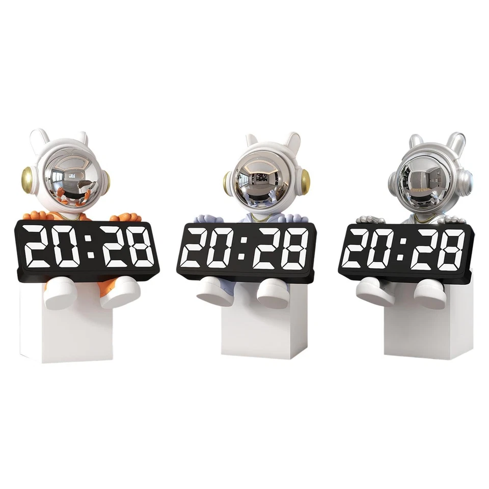 Sveglia digitale da tavolo per camera da letto, orologio elettronico per la - Immagine 1 di 1