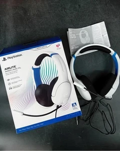 PDP Lizenziertes PlayStation Airlite Kabelgebunden Gaming Headset Weiß PS5/4/ PC40mm TMK - Bild 1 von 7
