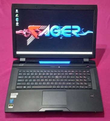 Sager Clevo NP9390 P375SM laptop I7-4810mq 2.8-3.8Ghz 32GB 512GB GTX 980M AX200 - Image 1 of 4