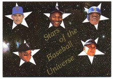 1990 Stars of Baseball Universe Card Ken Griffey Bo Jackson Nolan Ryan Ripken
