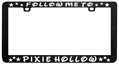 SÍGUEME A PIXIE HUECO TINKER BELL TINKER BELL HADA PLACA MARCO ETIQUETA Foto 1 de 4