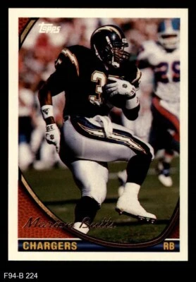 1994 Topps #224 Marion Butts Chargers Florida St 8 - NM/MT - Image 1 of 2