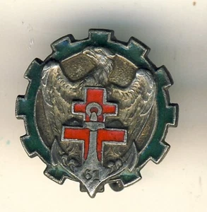 buttonhole badge 61st Colonial Company HQ - Picture 1 of 2