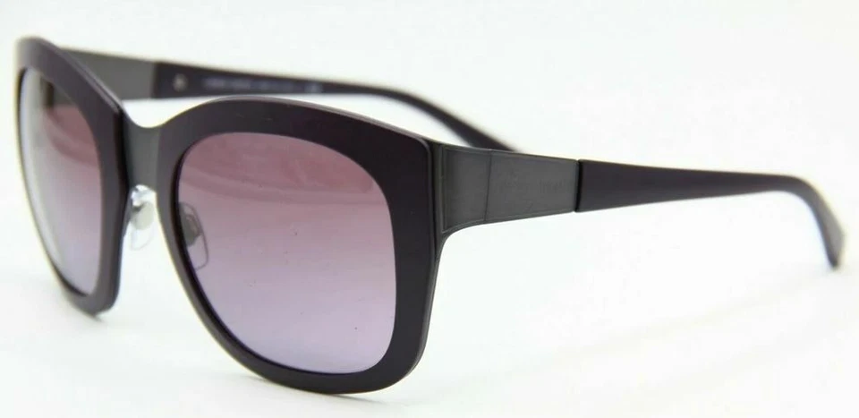 Gafas de sol Giorgio Armani AR6010 3033/8H marcos negros lentes púrpuras 55MM ST* Foto 1 de 1