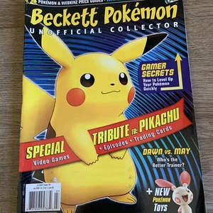 Vintage Rare Beckett Pokemon Tribute To Pikachu Unofficial Collector. 2008 Anime - Picture 1 of 5