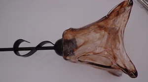 Millennium Lighting Chatsworth Umber Swirl Glass Mini Pendant 7130-BG - Picture 1 of 10