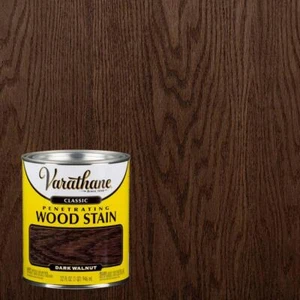 1 Qt. Dark Walnut Classic Interior Wood Stain (2-Pack) - Picture 1 of 12