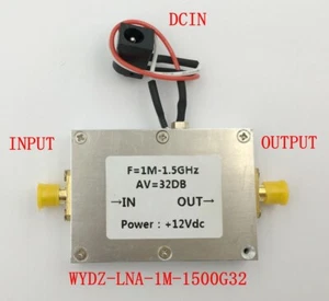 1-1500MHz LNA Broadband Low Noise RF Amplifier Module VHF/UHF Receiver Pre-amp - Picture 1 of 4