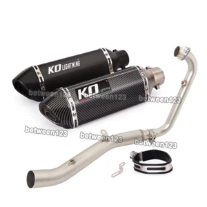 Sistema de escape completo silenciador tubo enlace medio para Lifan KP-Mini 150 2015-2025 - Imagen 1 de 10