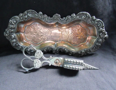 ANCIEN MOUCHETTE à BOUGIE CISEAU à MOUCHER antique candle snuffer scissors OLD - Photo 1/4