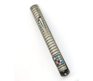 "Estuche de mezuzá de peltre 12 tribus talla 5,5" - Imagen 1 de 1