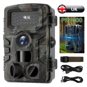 58MP Wildlife Trail Camera 1080P HD Game Night Vision Outdoor Motion Hunting Cam - Picture 1 of 36