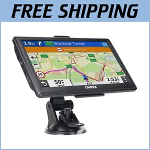 GPS Navigator with Free Lifetime Updates - 7-Inch Touchscreen for RV & Truck - Picture 1 of 9