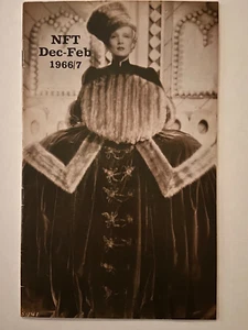 National Film Theatre What's On Programme December/February 1966/7 068G - Imagen 1 de 2