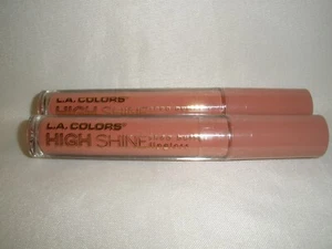 New Lot of 2 LA Colors High Shine Shea Butter Lip Gloss Sensual - Picture 1 of 2