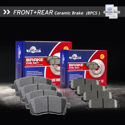 前后陶瓷碟刹垫适用于 1997 1998 1999 年斯巴鲁 Legacy — 第 1/4 张图片