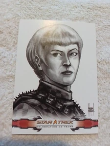 Star Trek 40th Anniversary ArtiFEX Villains Portrait Card VP9 Sela - Picture 1 of 1