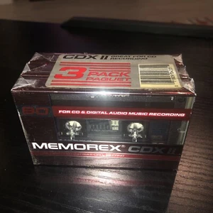 Memorex CDX II 90 135 m nastro a cassetta - NUOVO, SIGILLATO confezione da 3 - Foto 1 di 8