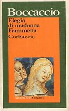 Elegia di madonna Fiammetta Corbaccio,Introduzione note di Francesco Erbani,,
