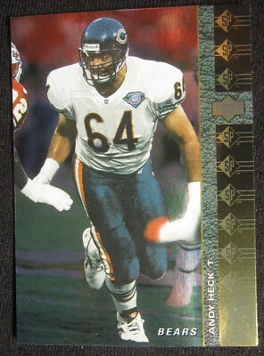 Andy Heck Chicago Bears Upper Deck 1994 SP NFL #149 - Image 1 of 2