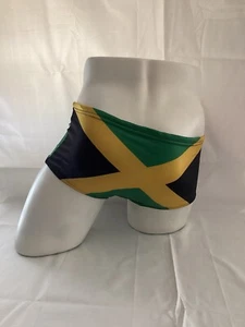 Mensuas Swimwear Trunk Jamaica Green , Gold, Green (L) - Picture 1 of 3
