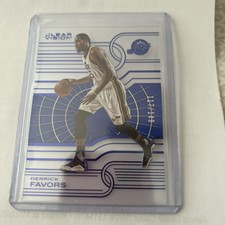 2015-16 Panini Clear Vision - Blue #68 Derrick Favors /149